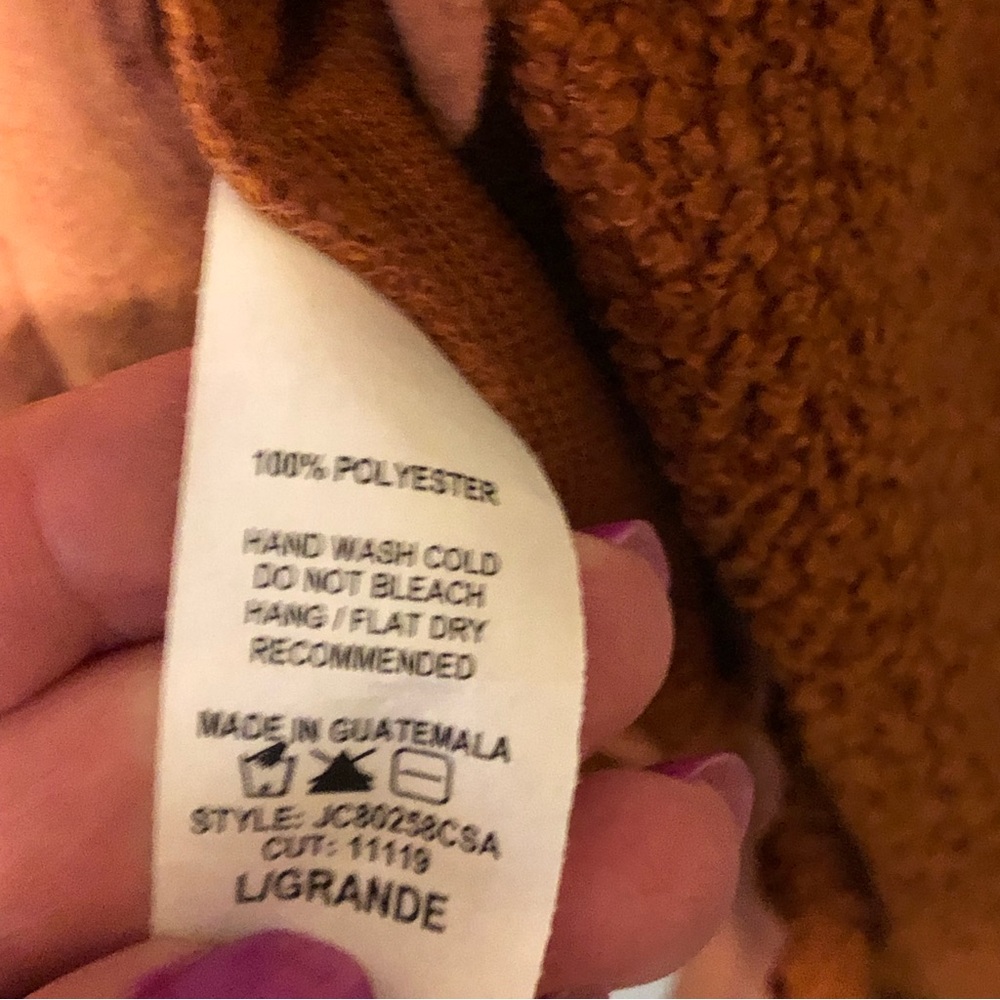 Nwt Rust Shacket By Ces Femme L New Nwt - image 7